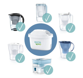 Brita MX Pro Pure Performance Ūdens Filtrs 3+1 gab (4006387126315)