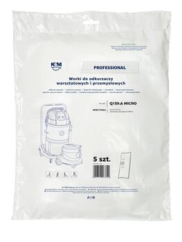 K&M KM-Q159.A NITEO TOOLS MICRO WVCS 0127-30 Maisi darbnīcas putekļsūcējam 5 gab. (KM-Q159.A)