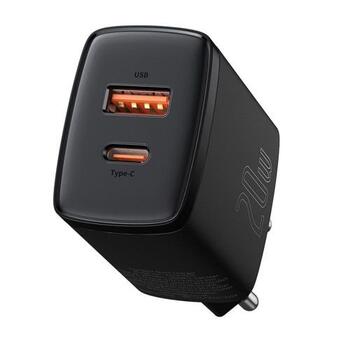 Baseus CCXJ-B01 Tīkla Lādētājs USB-C 20W (CCXJ-B01)