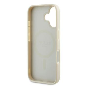 Guess GUHMP16SPGHSMME Hardcase Grained Ring MagSafe Защитный чехол для iPhone 16 6.1