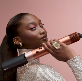 Dyson HS08 Airwrap I.D. Curly + Coily Стайлер для волос Complete Long / Amber Silk / Gift Edition (142899-01)