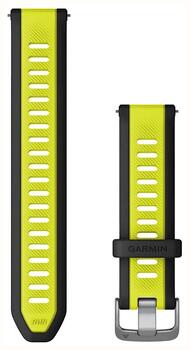 Garmin Quick Release Watch Strap 20mm Ремешок для часов для Garmin / чёрный/жёлтый (010-11251-AL)