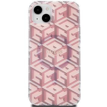 Guess GUHMP15MHGCUSTGP IML GCube MagSafe Aizsargapvalks priekš iPhone 15 Plus/14 Plus 6.7