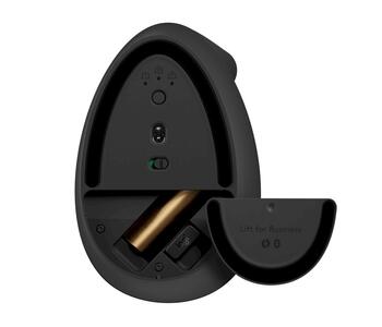 Logitech Lift Vertical Ergonomic Mouse for Business Беспроводная мышь 2.4GHz + Bluetooth (910-006494)
