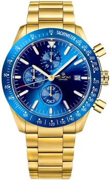 Giewont Chronograph Sapphire Vīriešu pulkstenis / zeltains-zils (GW8720-B6)