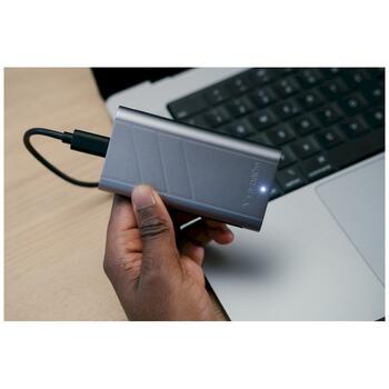 Verbatim 32021 TurboMetal SSD Внешний накопитель 1TB USB4 USB-C / серый (32021)