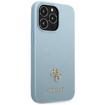 Guess GUHCP13XPS4MB Saffiano 4G Small Metal Logo Защитный чехол для iPhone 13 Pro Max 6,7