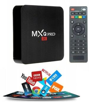 MXQ Pro 4K 5G TV Box 2GB / 16GB / Quad Core RK3228A / Android 12 (MXQPRO4K5G-2GB16GB)