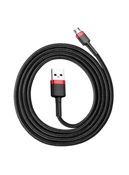 Baseus Cafule USB к microUSB Кабель 2.4A 1m / красно-чёрный (CAMKLF-B91)