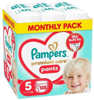 Pampers Pants Autiņbiksītes 5. Izmērs 11-17 kg 108 gab. (80894762)
