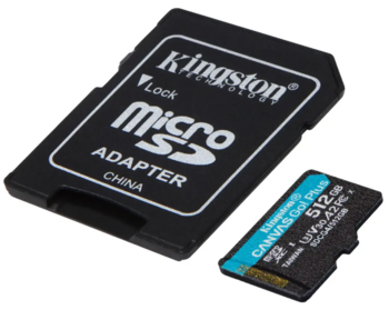Kingston Canvas Go Plus 512GB microSDXC Карта памяти (SDCG4/512GB)