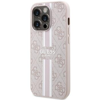 Guess GUHMP15LP4RPSP Hardcase 4G Printed Stripes MagSafe Защитный чехол для iPhone 15 Pro 6.1