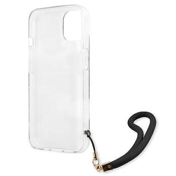 Guess GUHCP13SKCABBK Camo Strap Collection Aizsargapvalks priekš iPhone 13 mini 5,4