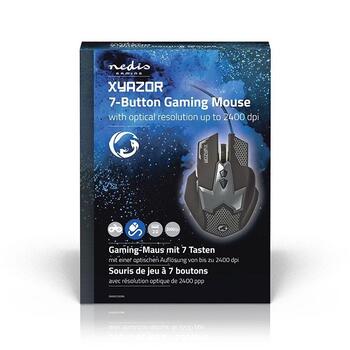 Nedis GMWD200BK Игровая мышь (GMWD200BK)
