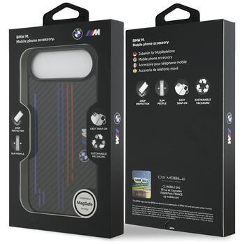 BMW M Kevlar Lines & Logo MagSafe Case Защитный Чехол для Apple iPhone 17 Air (BMHMP17M25CFSTSK)