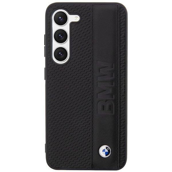 BMW BMHCS23M22RDPK Aizsargapvalks priekš Samsung Galaxy S23+ / melns (BMHCS23M22RDPK)
