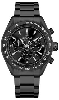 Giewont Vīriešu pulkstenis Chronograph Sapphire / melns (GW9580-B2)