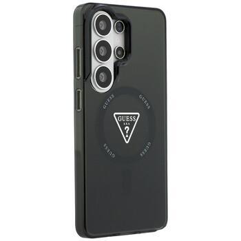 Case Guess IML Gradient Triangle MagSafe Aizsargapvalks priekš Samsung Galaxy S26 Ultra / melns (GUHMS26LHGTMLCGK)