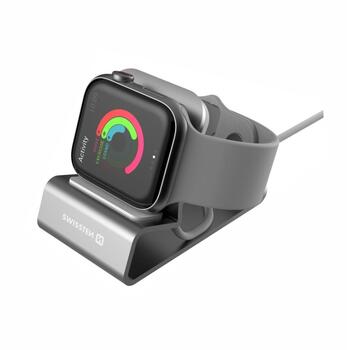 Swissten Алюминиевая подставка для Apple Watch (25005100)