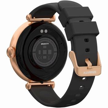 Smartwatch Gravity Умные часы / розовое золото и чёрный (GT26-6)