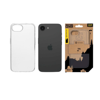 Tactical TPU Cover Защитный чехол для Apple iPhone 16e / прозрачный (TA-57983124289)