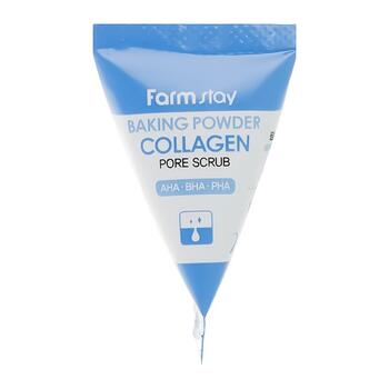 FarmStay Collagen Baking Powder Pore Scrub 1 pcs*7 ml Средство для лица (8809541197888-1)