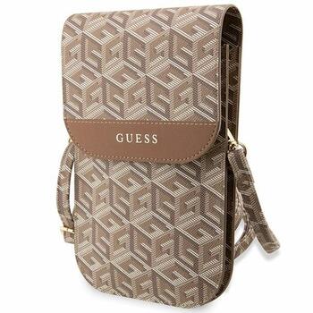 Guess Handbag GUWBHGCFSEW GCube Stripe Rokassoma / brūns (GUWBHGCFSEW)