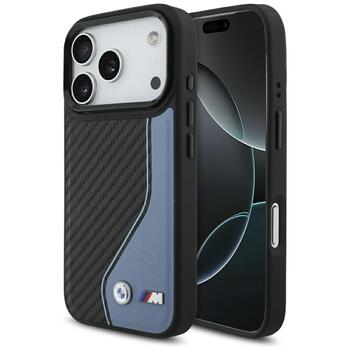 BMW M Carbon Logo MagSafe Case Aizsargapvalks priekš Apple iPhone 17 Pro (BMHMP17L25PCCSCBK)