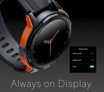 Rubicon Smartwatch Умные часы RNCF26-1 / чёрный (SMARUB287)