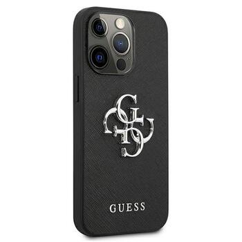 Guess GUHCP13LSA4GSBK Saffiano 4G Metal Logo Защитный чехол для iPhone 13 Pro/13 6,1