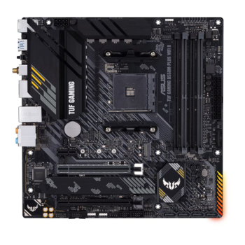 Asus TUF GAMING B550M-PLUS WIFI II Материнская плата AMD B550 / Socket AM4 / Micro-ATX / Wi-Fi (90MB19Y0-M0EAY0)