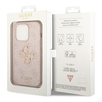 Guess 4G Big Metal Logo Back Case Aizsargapvalks Priekš Apple iPhone 15 Pro Max (GUHCP15X4GMGPI)