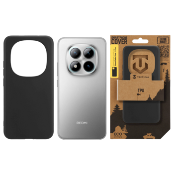 Tactical TPU Cover Защитный чехол для Xiaomi Redmi Note 15 Pro+ 5G / чёрный (TA-57983128895)