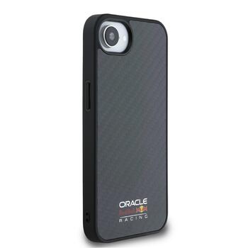Red Bull Carbon Shiny Logo MagSafe Case Чехол для Apple iPhone 16e (RBHMPSE424CFILSK)