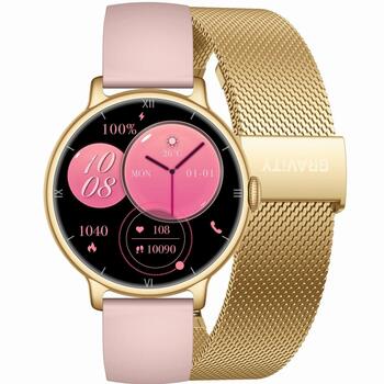Smartwatch Gravity Ремешок + браслет GT33-1 / золотой (GT33-1)