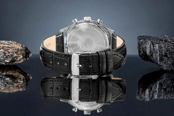 Giewont Chronograph Sapphire Vīriešu pulkstenis / melns/sudraba (GW6310-A2)