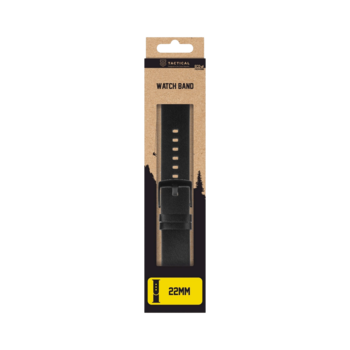 Tactical 307 Leather Band Ремешок для часов 22mm / чёрный (TA-SH201126)