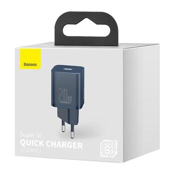 Baseus Super Si Зарядное Устройство PD / 20W / 1x USB-C (BRA012297)