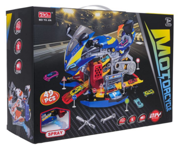 RoGer Mega Parking Motorcycle игровой набор (RO-D003-4)