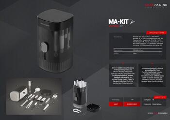 Mars Gaming MAKIT Многофункциональный набор для чистки 21 в 1 (MAKIT)