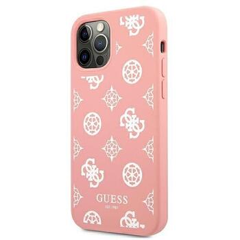 Guess GUHCP12LLSPEWPI Peony Collection Защитный чехол для iPhone 12 Pro Max 6,7