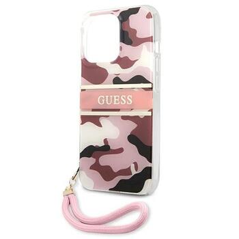 Guess GUHCP13XKCABPI Camo Strap Collection Защитный чехол для iPhone 13 Pro Max 6,7