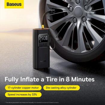 Baseus Super Mini Pro Compressor Cluster Kompresors / melns (C11159300111-00)