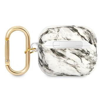 Guess GUA3HCHMAG AirPods 3 cover Marble Strap Collection Защитный чехол для AirPods 3 / серый (GUA3HCHMAG)