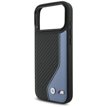 BMW M Carbon Logo MagSafe Case Защитный Чехол для Apple iPhone 17 Pro Max (BMHMP17X25PCCSCBK)
