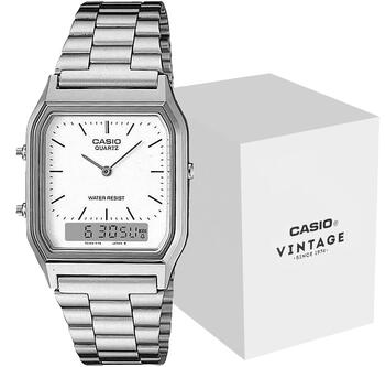 CASIO AQ-230A-7DMQYES Sieviešu pulkstenis / Sudraba (AQ-230A-7DMQYES)