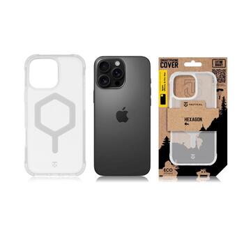 Tactical MagForce Hexagon Cover Защитный чехол для Apple iPhone 16 Pro Max / белый (TA-57983127336)