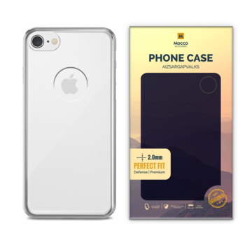 Mocco Original Clear Case 2mm Силиконовый чехол для Apple iPhone 7 / iPhone 8 Прозрачный (EU Blister) (PC15698)