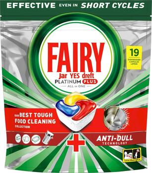 FAIRY Platinum Plus All In One Lemon Таблетки Для Посудомоечной Машины 114 gab (8700216361514)