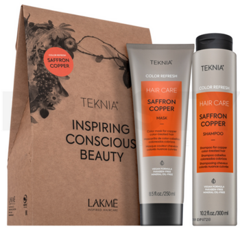 Lakmé Teknia Color Refresh Saffron Copper Набор 300 ml / 250 ml (8429421442565)